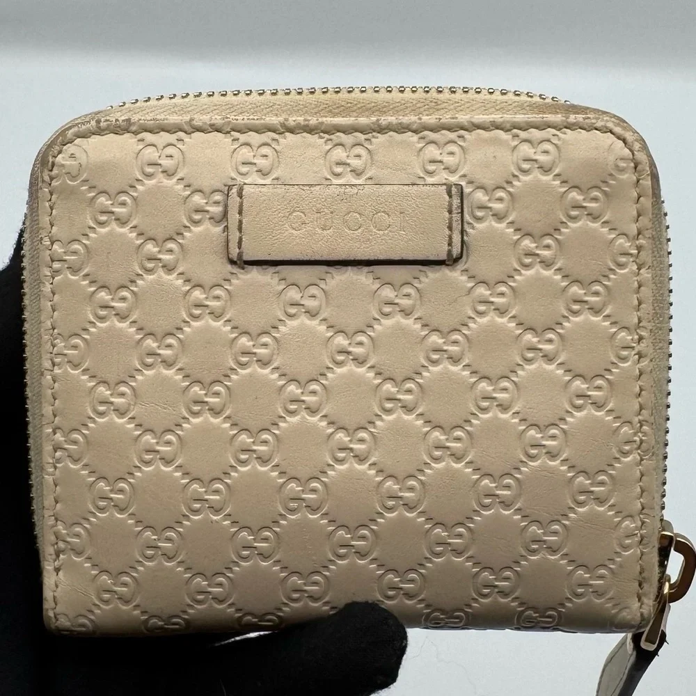 Micro GG Guccissima Bilfold Wallet | Overall Good Condition